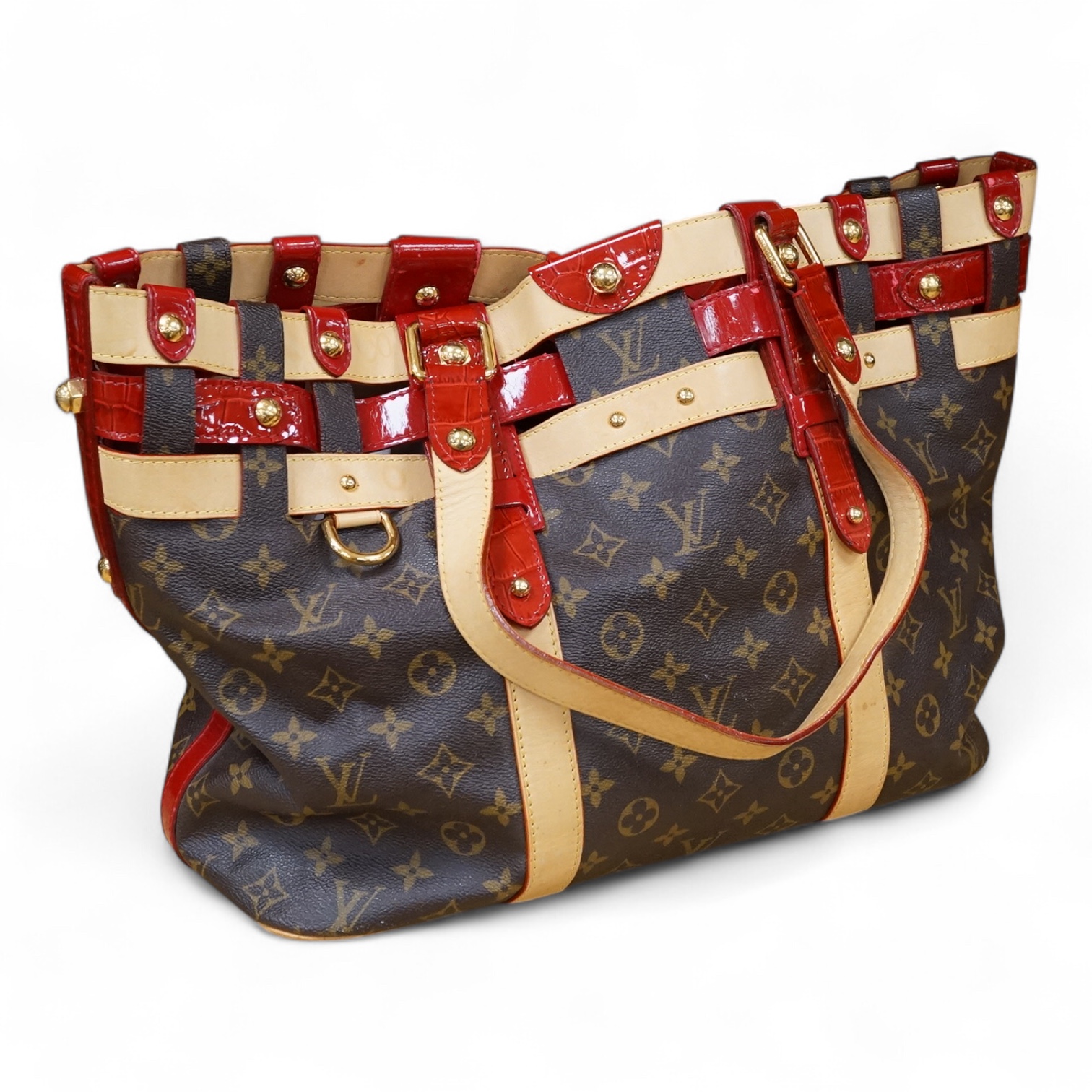 A Louis Vuitton Salina ruby monogram tote bag, numbered RC4077, with dust cover, 44cm wide